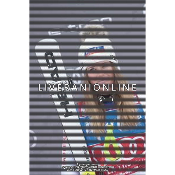 Sci Alpino La Thuile, Italia 29/02/2020 Coppa del Mondo - Super G Femminile Nella foto: SUTER Corinne (SUI) 3rd CLASSIFIED FOTO SERGIO BISI-ALESSIO MARINI-AG ALDO LIVERANI SAS