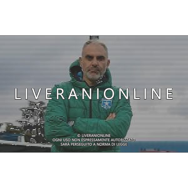 Campionato di Calcio Serie C - Lega Pro 2019/2020 Pagani, Italia 01/03/2020 Paganese vs Teramo Nella foto: Il tecnico della Paganese Calcio 1926 Alessandro Erra FOTO ANDREA D\'AMICO-ALESSIO MARINI-AG ALDO LIVERANI SAS