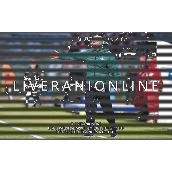 Campionato di Calcio Serie C - Lega Pro 2019/2020 Pagani, Italia 01/03/2020 Paganese vs Teramo Nella foto: Il tecnico della Paganese Calcio 1926 Alessandro Erra FOTO ANDREA D\'AMICO-ALESSIO MARINI-AG ALDO LIVERANI SAS