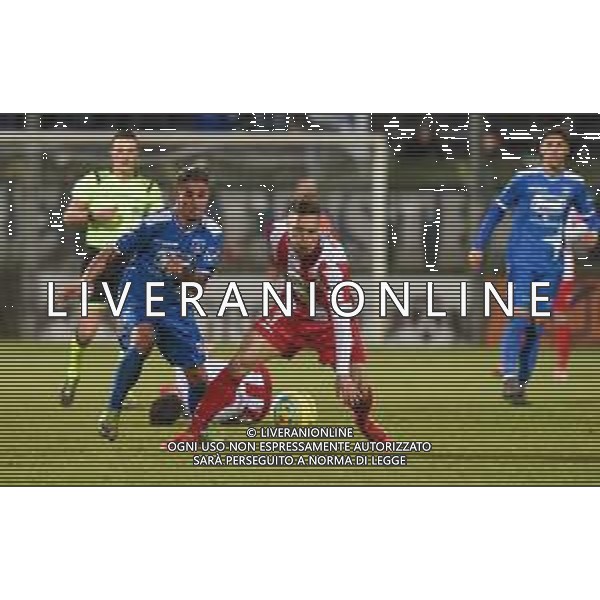 Campionato di Calcio Serie C - Lega Pro 2019/2020 Pagani, Italia 01/03/2020 Paganese vs Teramo Nella foto: Marco Schiavino (23) Paganese Calcio 1926 e Alberto Tentardini (3) Teramo Calcio 1913