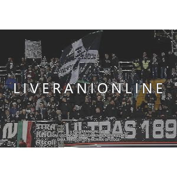 Pescara - Ascoli Campionato di Calcio Serie BKT 01/03/2020 nella foto: tifosi dell\'Ascoli ©Claudio Zamagni/Agenzia Aldo Liverani s.a.s supporters of ascoli during Italian Serie BKT soccer match between Pescara and Ascoli at Adriatico Giovanni Cornacchia Stadium in pescara on March 01 2020 photo credit by Claudio Zamagni/Aldo Liverani Photo Agency