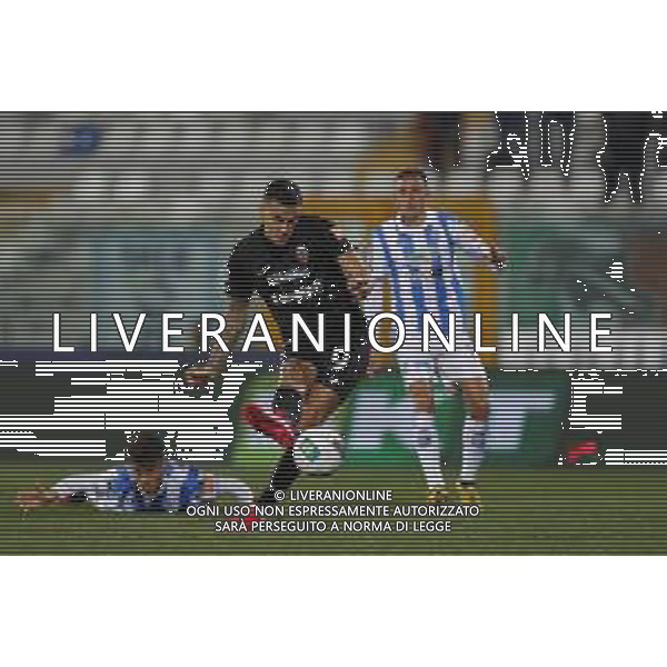 Pescara - Ascoli Campionato di Calcio Serie BKT 01/03/2020 nella foto: Scamacca Gianluca(Ascoli) ©Claudio Zamagni/Agenzia Aldo Liverani s.a.s Scamacca Gianluca(Ascoli) during Italian Serie BKT soccer match between Pescara and Ascoli at Adriatico Giovanni Cornacchia Stadium in pescara on March 01 2020 photo credit by Claudio Zamagni/Aldo Liverani Photo Agency / AGENZIA ALDO LIVERANI SAS
