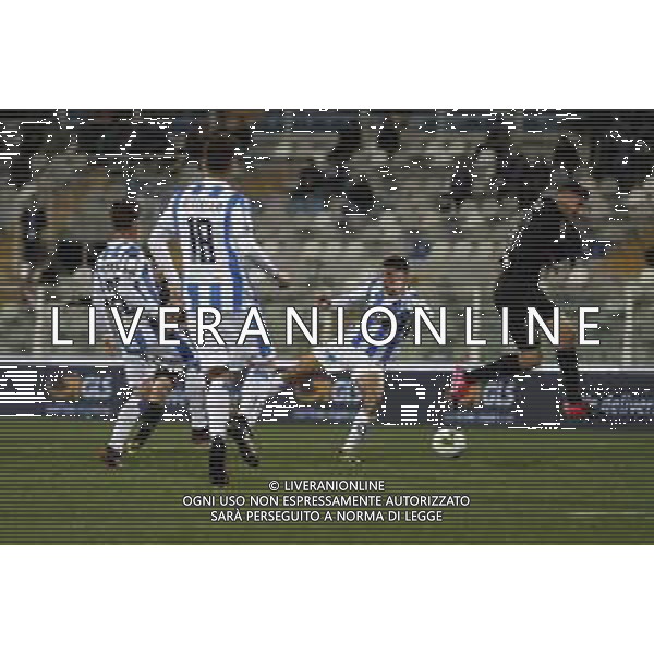 Pescara - Ascoli Campionato di Calcio Serie BKT 01/03/2020 nella foto: goal Morosini Leonardo(Ascoli) ©Claudio Zamagni/Agenzia Aldo Liverani s.a.s oal Morosini Leonardo(Ascoli) during Italian Serie BKT soccer match between Pescara and Ascoli at Adriatico Giovanni Cornacchia Stadium in pescara on March 01 2020 photo credit by Claudio Zamagni/Aldo Liverani Photo Agency / AGENZIA ALDO LIVERANI SAS