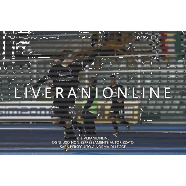 Pescara - Ascoli Campionato di Calcio Serie BKT 01/03/2020 nella foto: esultanza Morosini Leonardo(Ascoli) dopo il goal ©Claudio Zamagni/Agenzia Aldo Liverani s.a.s Morosini Leonardo(Ascoli) celebrates after scoring a goal during Italian Serie BKT soccer match between Pescara and Ascoli at Adriatico Giovanni Cornacchia Stadium in pescara on March 01 2020 photo credit by Claudio Zamagni/Aldo Liverani Photo Agency / AGENZIA ALDO LIVERANI SAS