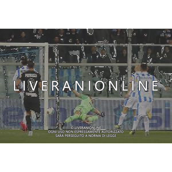 Pescara - Ascoli Campionato di Calcio Serie BKT 01/03/2020 nella foto: goal Busellato Massimiliano(pescara) ©Claudio Zamagni/Agenzia Aldo Liverani s.a.s goal Busellato Massimiliano(pescara) during Italian Serie BKT soccer match between Pescara and Ascoli at Adriatico Giovanni Cornacchia Stadium in pescara on March 01 2020 photo credit by Claudio Zamagni/Aldo Liverani Photo Agency / AGENZIA ALDO LIVERANI SAS