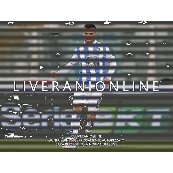 Pescara - Ascoli Campionato di Calcio Serie BKT 01/03/2020 nella foto: Memushaj Ledian(pescara) ©Claudio Zamagni/Agenzia Aldo Liverani s.a.s Memushaj Ledian(pescara) during Italian Serie BKT soccer match between Pescara and Ascoli at Adriatico Giovanni Cornacchia Stadium in pescara on March 01 2020 photo credit by Claudio Zamagni/Aldo Liverani Photo Agency
