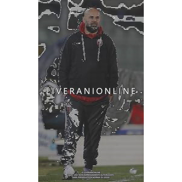 Pescara - Ascoli Campionato di Calcio Serie BKT 01/03/2020 nella foto: Mister Stellone Roberto (Ascoli) ©Claudio Zamagni/Agenzia Aldo Liverani s.a.s Mister Stellone Roberto (Ascoli) during Italian Serie BKT soccer match between Pescara and Ascoli at Adriatico Giovanni Cornacchia Stadium in pescara on March 01 2020 photo credit by Claudio Zamagni/Aldo Liverani Photo Agency
