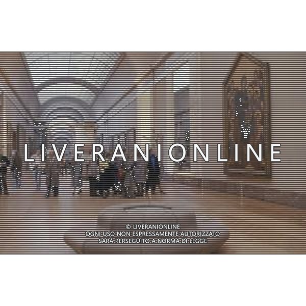 VEDUTA INTERNO DEL MUSEO DEL LOUVRE A PARIGI, IN FRANCIA 1985 - RETROSPETTIVA ©Archivio Giovanni Liverani / ARCHIVIO GIOVANNI LIVERANI SAS