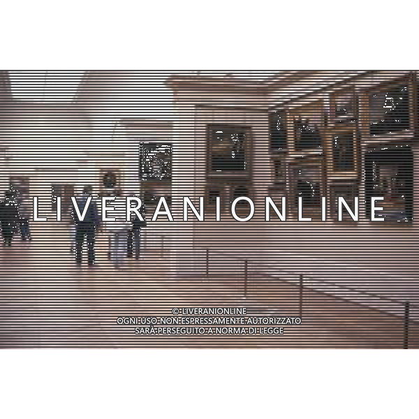 VEDUTA INTERNO DEL MUSEO DEL LOUVRE A PARIGI, IN FRANCIA 1985 - RETROSPETTIVA ©Archivio Giovanni Liverani / ARCHIVIO GIOVANNI LIVERANI SAS