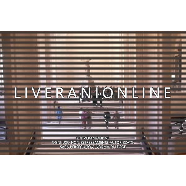 VEDUTA INTERNO DEL MUSEO DEL LOUVRE A PARIGI, IN FRANCIA 1985 - RETROSPETTIVA ©Archivio Giovanni Liverani / ARCHIVIO GIOVANNI LIVERANI SAS