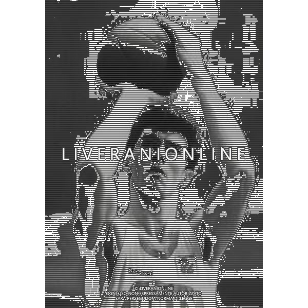 RETROSPETTIVA BARGNA FAUSTO BASKET NELLA FOTO BAGNA FAUSTO CON LA MAGLIA DELLA JOLLY COLOMBANI BASKET CANTU\' AG ALDO LIVERANI SAS