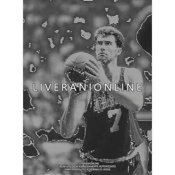 RETROSPETTIVA BARGNA FAUSTO BASKET NELLA FOTO BAGNA FAUSTO CON LA MAGLIA MESSAGGERO ROMA AG ALDO LIVERANI SAS