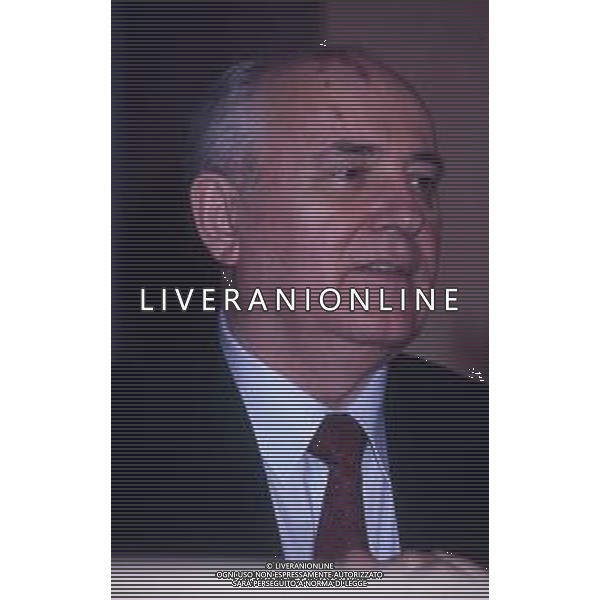 RETROSPETTIVA MIKHAIL GORBACIOV POLITICO NELLA FOTO MIKHAIL GORBACIOV AG ALDO LIVERANI SAS