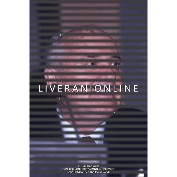 RETROSPETTIVA MIKHAIL GORBACIOV POLITICO NELLA FOTO MIKHAIL GORBACIOV AG ALDO LIVERANI SAS