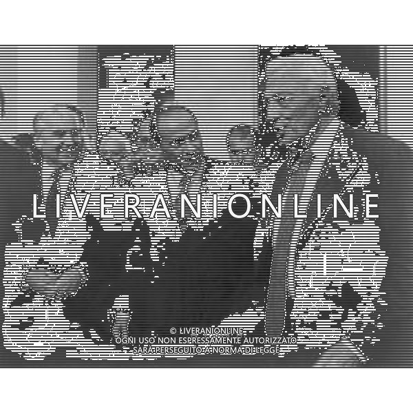 RETROSPETTIVA MIKHAIL GORBACIOV POLITICO NELLA FOTO MIKHAIL GORBACIOV CON SILVIO BERLUSCONI E GIANNI AGNELLI AG ALDO LIVERANI SAS