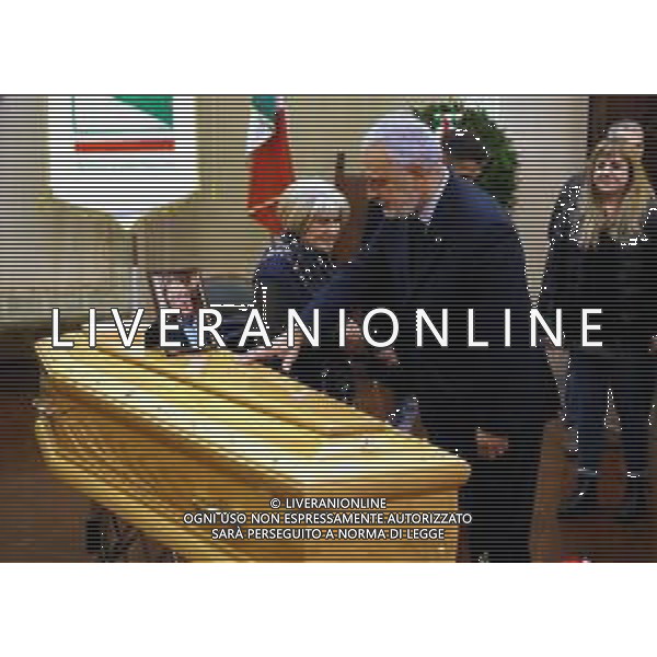 IMOLA 04 02 2020 FUNERALE DI BRUNO SOLAROLI EX SINDACO DI IMOLA COMMISSARIO PREFETTIZIO DI IMOLA NICOLA IZZO ©SANNA / AGENZIA ALDO LIVERANI SAS