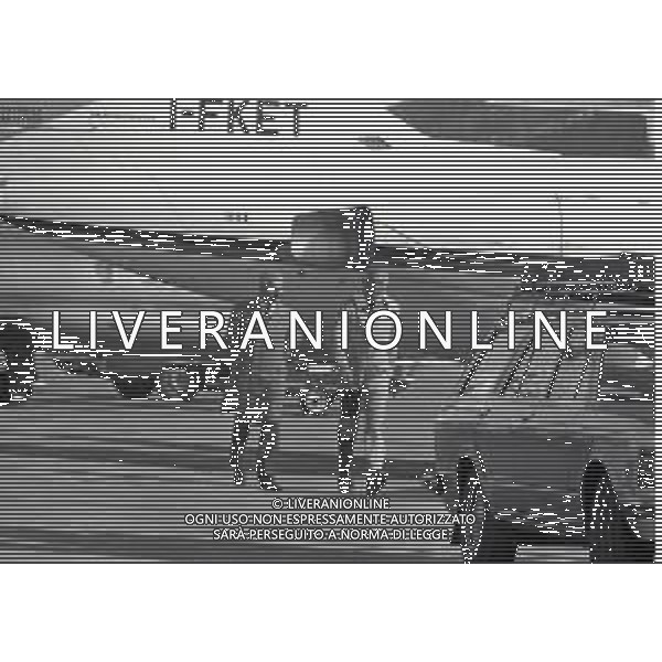 RETROSPETTIVA GIANNI AGNELLI INDUSTRIALE 1975 SANKT MORITZ GIANNI AGNELLI IL SUO ARRIVO ALL\'AEROPORTO AG ALDO LIVERANI SAS