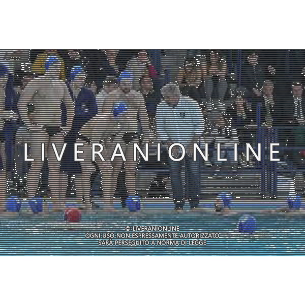Pallanuoto Euro Cup 2019/2020 Siracusa, Italia 04/03/2020 Ortigia vs CSM DIGI Oradea Nella foto: Time out CSM Oradea FOTO MARIA NAGELA CINARDO-A MARINI-AG ALDO LIVERANI