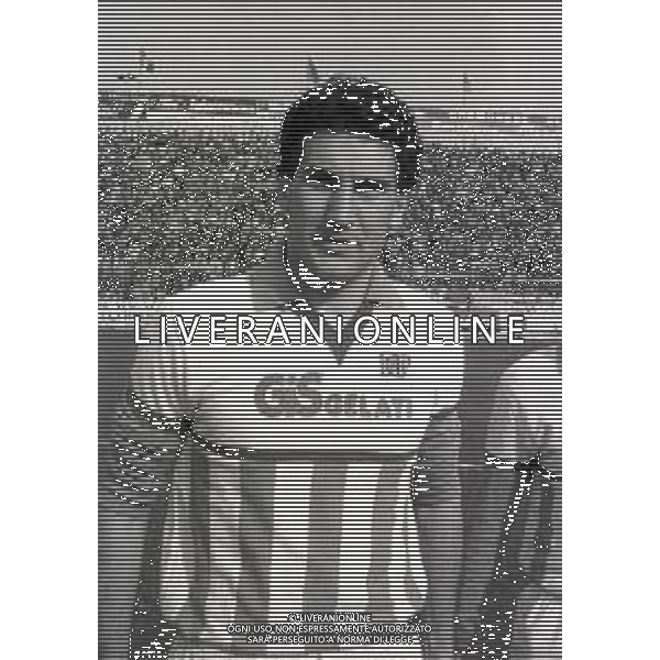 11-03-1984 CREMONA- CAMPIONATO DI CALCIO SERIE B CREMONESE PESCARA 2-3 NELLA FOTO ERSILIO CERONE AG ALDO LIVERANI SAS