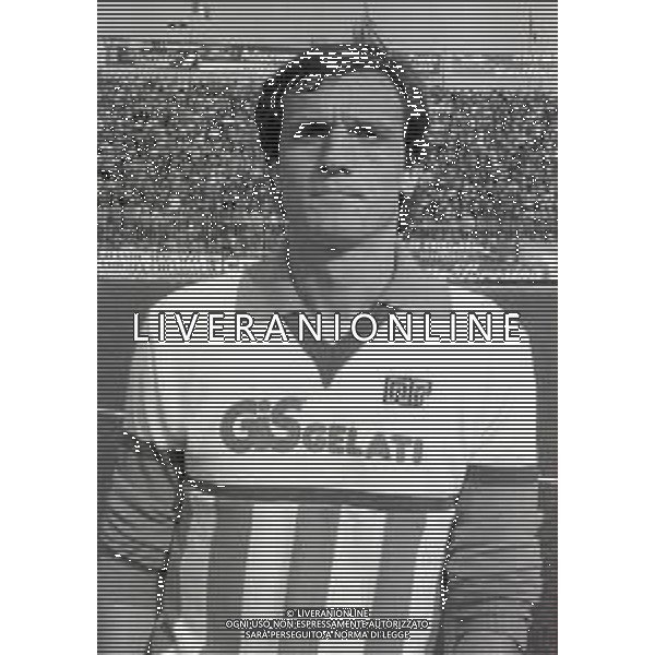 11-03-1984 CREMONA- CAMPIONATO DI CALCIO SERIE B CREMONESE PESCARA 2-3 NELLA FOTO FELICE SECONDINI AG ALDO LIVERANI SAS