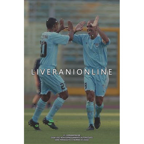 Roma 17/07/2005 Lazio-Tampere United Intertoto Cup Nella foto: Gioia della Lazio dopo il gol di Di Canio Paolo.* Ph Gianni Nucci/Agenzia Aldo Liverani