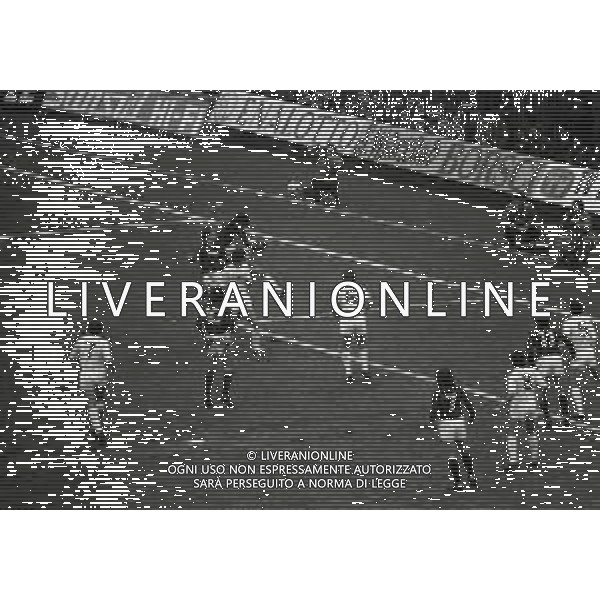 02-01-1983 MILANO CAMPIONATO DI CALCIO SERIE B MILAN REGGIANA 3-0 NELLA FOTO GOAL SERGIO BATTISTINI AG ALDO LIVERANI SAS