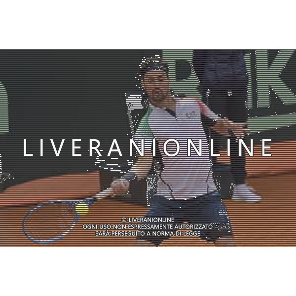 06-03-2020-PLAYOFF COPPA DAVIS ITALIA COREA DEL SUD, ITALIA, SARDEGNA, CAGLIARI, TENNIS CLUB MONTE URPINU. SINGOLO. NELLA FOTO: FABIO FOGNINI, ITALIA. SALVATORE MOI/AGENZIA ALDO LIVERANI SAS.
