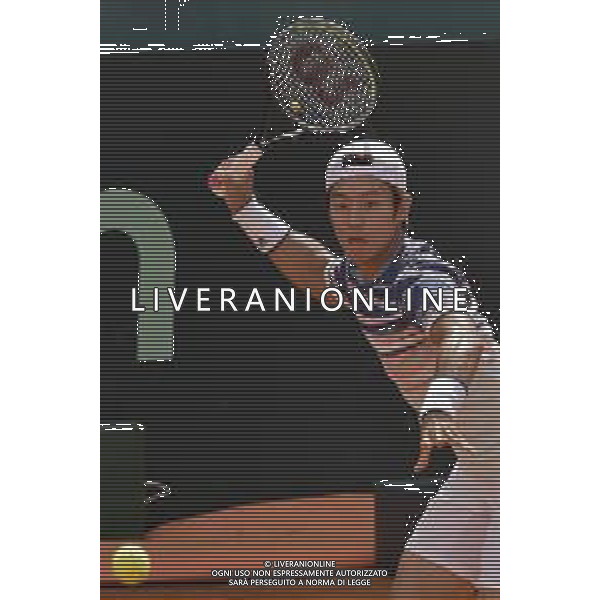 06-03-2020-PLAYOFF COPPA DAVIS ITALIA COREA DEL SUD, ITALIA, SARDEGNA, CAGLIARI, TENNIS CLUB MONTE URPINU. SINGOLO. NELLA FOTO: DUNKHEE LEE COREA DEL SUD. SALVATORE MOI/AGENZIA ALDO LIVERANI SAS.