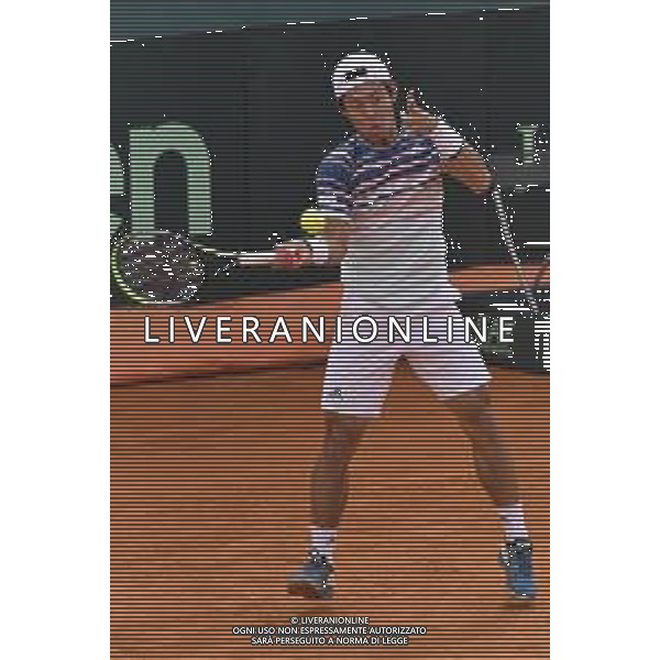 06-03-2020-PLAYOFF COPPA DAVIS ITALIA COREA DEL SUD, ITALIA, SARDEGNA, CAGLIARI, TENNIS CLUB MONTE URPINU. SINGOLO. NELLA FOTO: DUNKHEE LEE COREA DEL SUD. SALVATORE MOI/AGENZIA ALDO LIVERANI SAS.