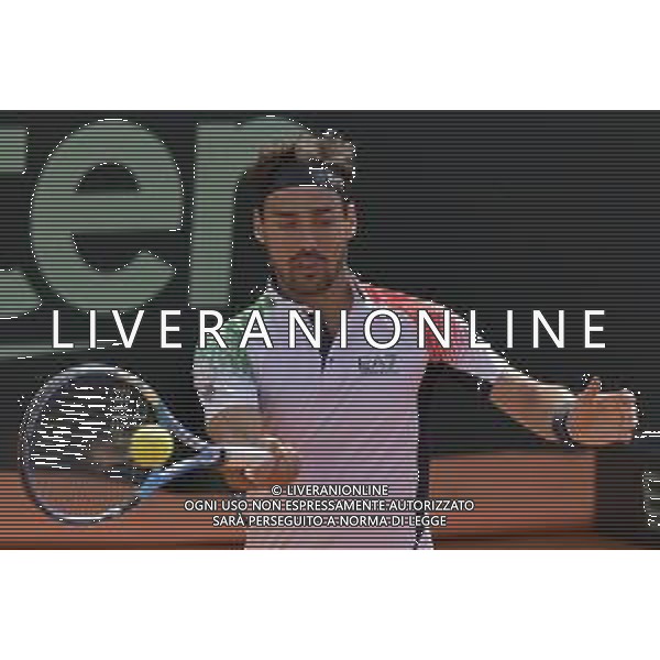06-03-2020-PLAYOFF COPPA DAVIS ITALIA COREA DEL SUD, ITALIA, SARDEGNA, CAGLIARI, TENNIS CLUB MONTE URPINU. SINGOLO. NELLA FOTO: FABIO FOGNINI, ITALIA. SALVATORE MOI/AGENZIA ALDO LIVERANI SAS.