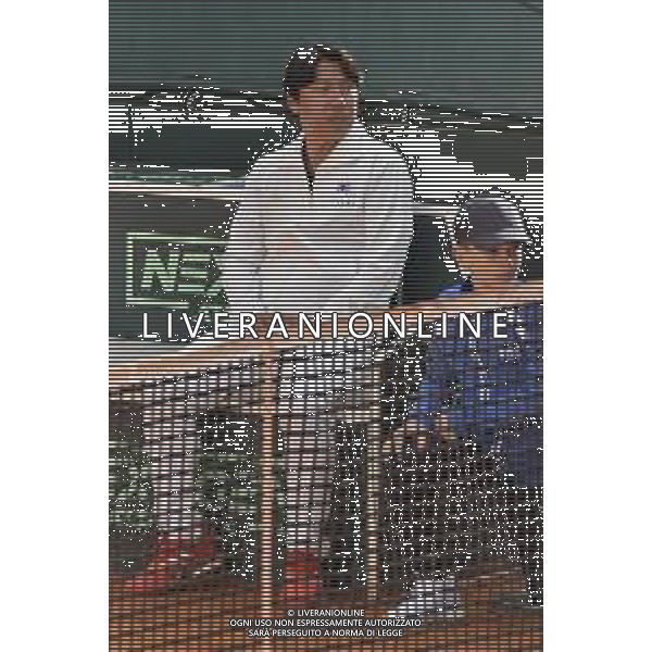 06-03-2020-PLAYOFF COPPA DAVIS ITALIA COREA DEL SUD, ITALIA, SARDEGNA, CAGLIARI, TENNIS CLUB MONTE URPINU. NELLA FOTO: CORRADO ALLENATORE COREA SUD TENNIS. SALVATORE MOI/AGENZIA ALDO LIVERANI SAS.