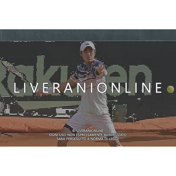 06-03-2020-PLAYOFF COPPA DAVIS ITALIA COREA DEL SUD, ITALIA, SARDEGNA, CAGLIARI, TENNIS CLUB MONTE URPINU. SINGOLO. NELLA FOTO: JI SUNG NAM COREA DEL SUD. SALVATORE MOI/AGENZIA ALDO LIVERANI SAS.