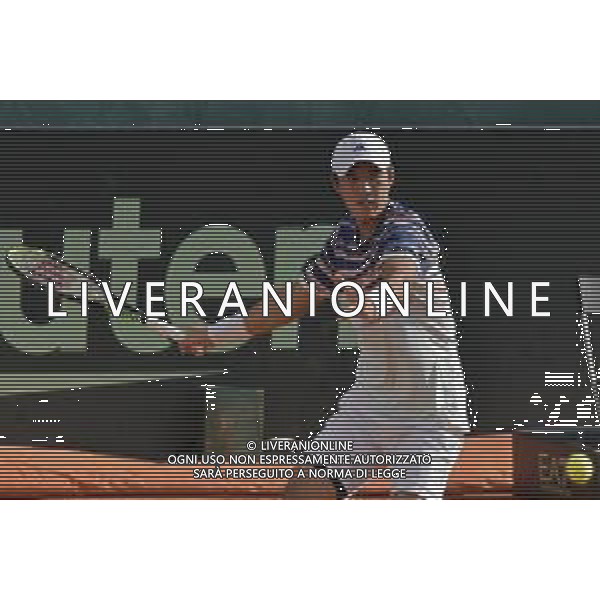 06-03-2020-PLAYOFF COPPA DAVIS ITALIA COREA DEL SUD, ITALIA, SARDEGNA, CAGLIARI, TENNIS CLUB MONTE URPINU. SINGOLO. NELLA FOTO: JI SUNG NAM COREA DEL SUD. SALVATORE MOI/AGENZIA ALDO LIVERANI SAS.