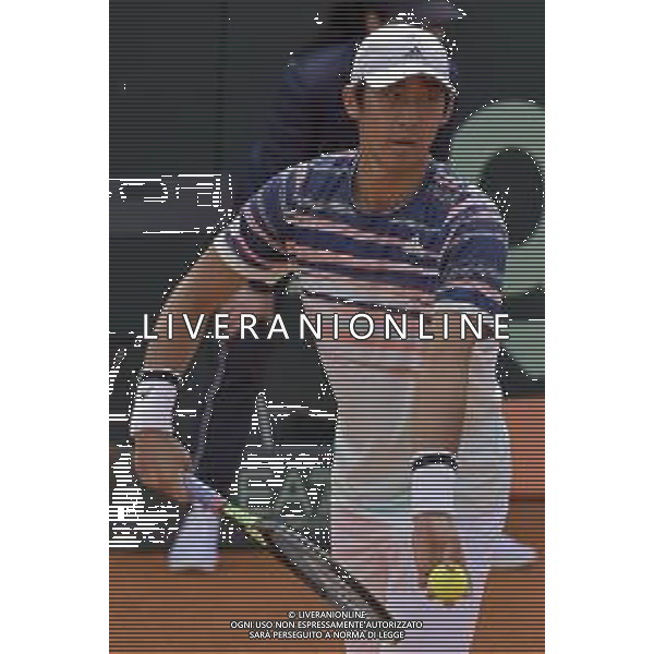 07-03-2020 PLAYOFF COPPA DAVIS ITALIA COREA DEL SUD, ITALIA, SARDEGNA, CAGLIARI, TENNIS CLUB MONTE URPINU. DOPPIO NELLA FOTO: TENNISTA COREA DEL SUD. ©SALVATORE MOI/AGENZIA ALDO LIVERANI SAS. / AGENZIA ALDO LIVERANI SAS