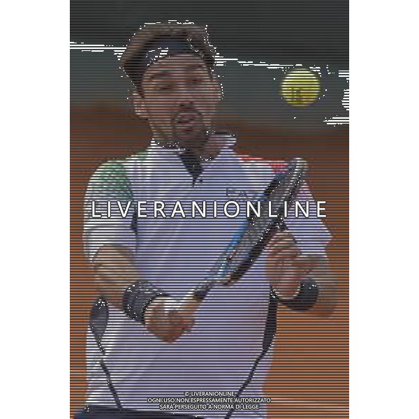 07-03-2020 PLAYOFF COPPA DAVIS ITALIA COREA DEL SUD, ITALIA, SARDEGNA, CAGLIARI, TENNIS CLUB MONTE URPINU. DOPPIO NELLA FOTO: FABIO FOGNINI ©SALVATORE MOI/AGENZIA ALDO LIVERANI SAS. / AGENZIA ALDO LIVERANI SAS