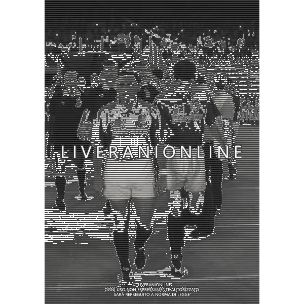 02-06-1993 TORINO FINALE DI COPPA ITALIA GARA DI ANDATA TORINO ROMA 3-0 NELLA FOTO CARLOS AGUILERA E VINCENZO SCIFO AG ALDO LIVERANI SAS