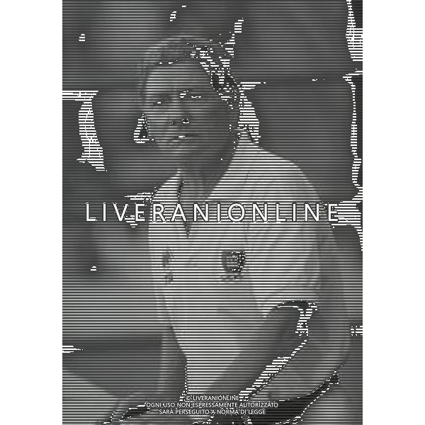 1993 VALLE D\'AOSTA TORNEO CESARE BARETTI TORINO CAGLIARI AMICHEVOLE NELLA FOTO LUIGI RADICE ALLENATORE CAGLIARI CALCIO AG ALDO LIVERANI SAS