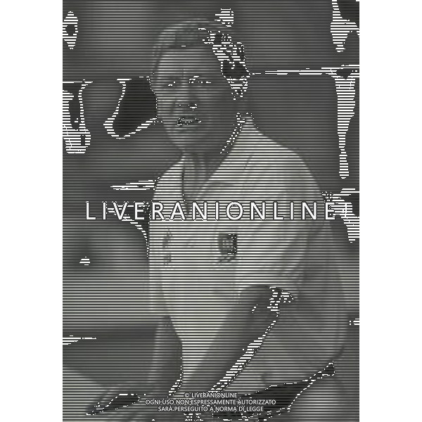 1993 VALLE D\'AOSTA TORNEO CESARE BARETTI TORINO CAGLIARI AMICHEVOLE NELLA FOTO LUIGI RADICE ALLENATORE CAGLIARI CALCIO AG ALDO LIVERANI SAS