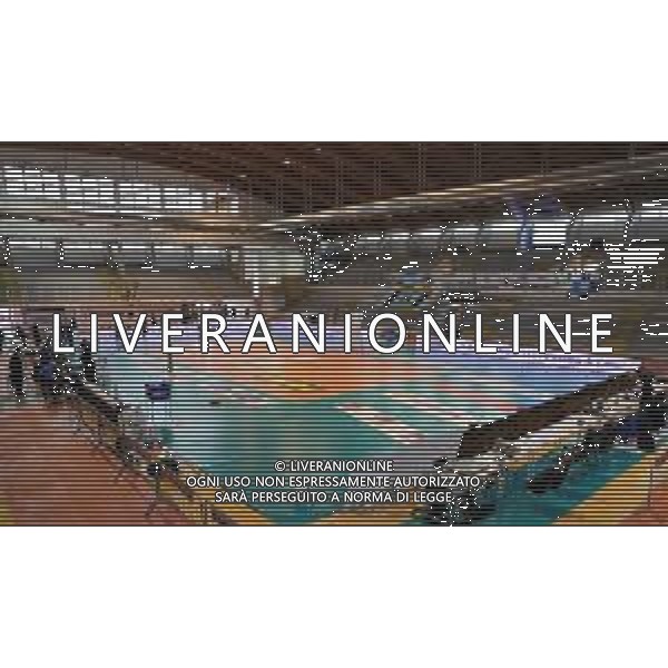 Campionato di Volley Superlega Serie A 2019/2020 Latina, Italia 07/03/2020 Top Volley Latina vs Calzedonia Verona Nella foto: Emergenza Coronavirus - niente pubblico sugli spalti vuoti Top Volley Cisterna ©Luigi Mariani - Alessio Marini / AGENZIA ALDO LIVERANI SAS