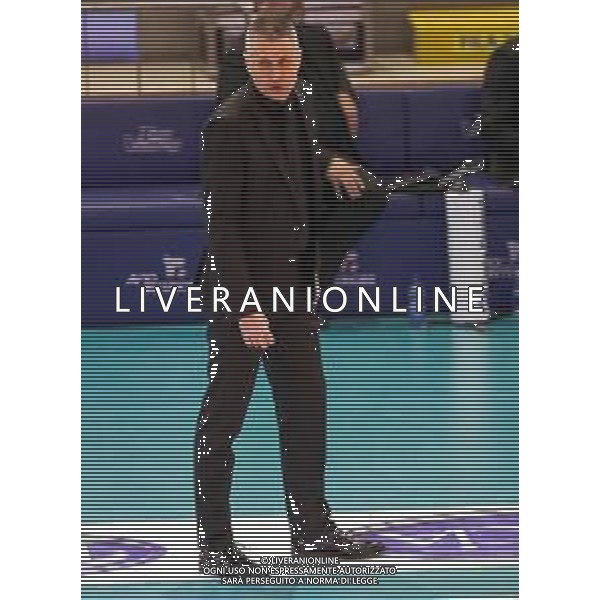 Campionato di Volley Superlega Serie A 2019/2020 Latina, Italia 07/03/2020 Top Volley Latina vs Calzedonia Verona Nella foto: coach Radostin Stoytchev Calzedonia Verona FOTO LUIGI MARIANI-ALESSIO MARINI-AG ALDO LIVERANI SAS
