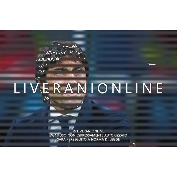 Head Coach of FC Internazionale Antonio Conte during italian soccer Serie A season 2019/20 of FC Internazionale - Photo credit Fabrizio Carabelli /LMEDIA©Fabrizio Carabelli - Alessio Marini / AGENZIA ALDO LIVERANI SAS - FC Internazionale Campionato Calcio Serie A Tim 2019/2020