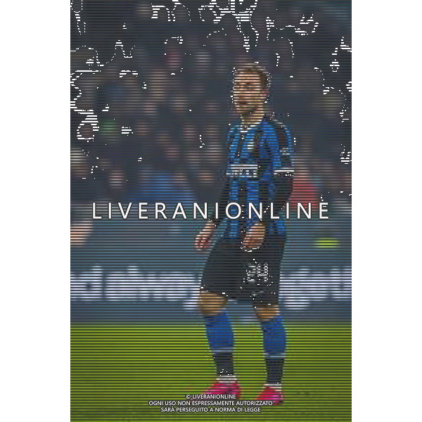 Christian Eriksen of FC Internazionale during italian soccer Serie A season 2019/20 of FC Internazionale - Photo credit Fabrizio Carabelli /LMEDIA©Fabrizio Carabelli - Alessio Marini / AGENZIA ALDO LIVERANI SAS - FC Internazionale Campionato Calcio Serie A Tim 2019/2020
