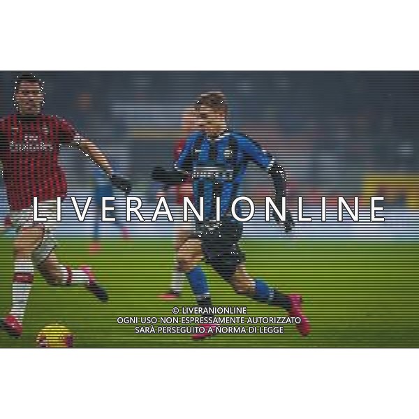 Nicolo Barella of FC Internazionale during italian soccer Serie A season 2019/20 of FC Internazionale - Photo credit Fabrizio Carabelli /LMEDIA©Fabrizio Carabelli - Alessio Marini / AGENZIA ALDO LIVERANI SAS - FC Internazionale Campionato Calcio Serie A Tim 2019/2020