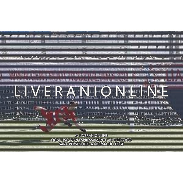 Virtus Entella - Ascoli Campionato di Calcio Serie B 08.03.2020 nella foto il portiere Nicola Leali battuto sul gol dell\'entella ©Agenzia Aldo Liverani Sas