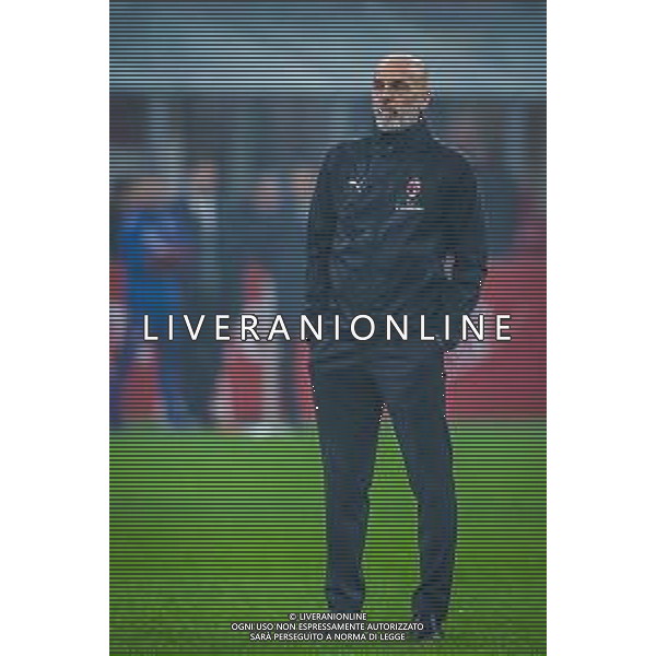 Head Coach of AC Milan Stefano Pioli during italian soccer Serie A season 2019/20 of AC Milan - Photo credit Fabrizio Carabelli /LMEDIA / AGENZIA ALDO LIVERANI SAS
