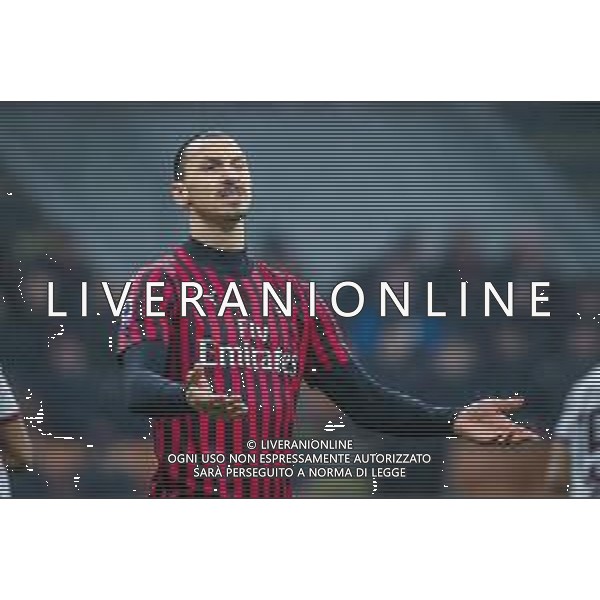 Zlatan Ibrahimovic of AC Milan during italian soccer Serie A season 2019/20 of AC Milan - Photo credit Fabrizio Carabelli /LMEDIA / AGENZIA ALDO LIVERANI SAS