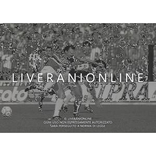 09-10-1988 TORINO CAMPIONATO DI CALCIO SERIE A TORINO SAMPDORIA 2-3 NELLA FOTO PIETRO VIERCHOWOD E ROBERTO CRAVERO AG ALDO LIVERANI SAS