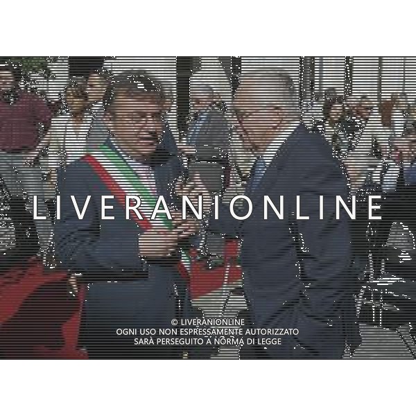IMOLA FOTO D\'ARCHIVIO DEL EX SINDACO DI IMOLA MASSIMO MARCHIGNOLI NELLA FOTO MASSIMO MARCHIGNOLI E BRUNO SOLAROLI ©SANNA / AGENZIA ALDO LIVERANI SAS