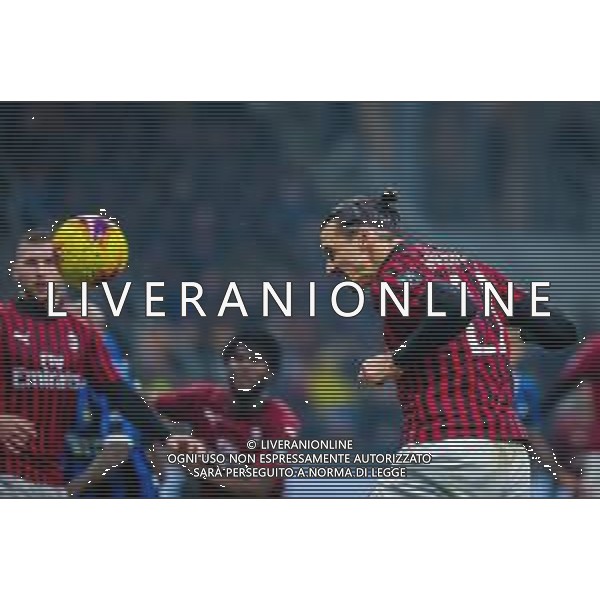 Zlatan Ibrahimovic of AC Milan during italian soccer Serie A season 2019/20 of AC Milan - Photo credit Fabrizio Carabelli /LMEDIA / AGENZIA ALDO LIVERANI SAS