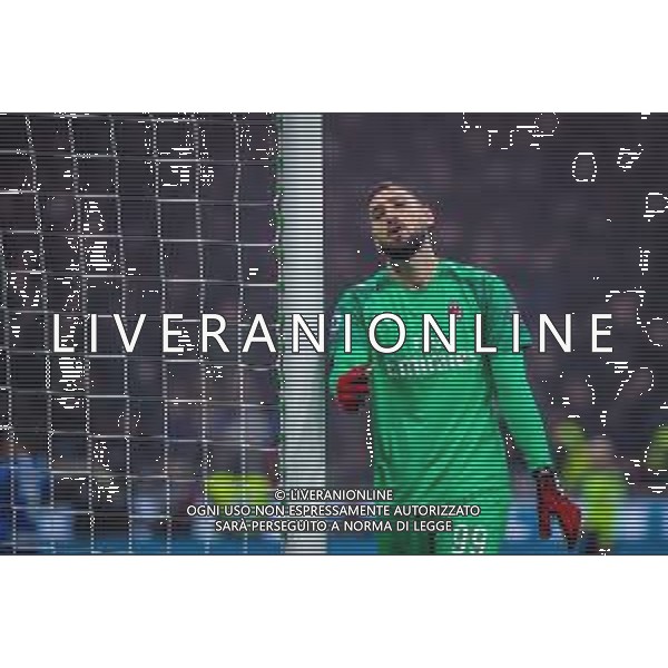 Gianluigi Donnarumma of AC Milan during italian soccer Serie A season 2019/20 of AC Milan - Photo credit Fabrizio Carabelli /LMEDIA / AGENZIA ALDO LIVERANI SAS